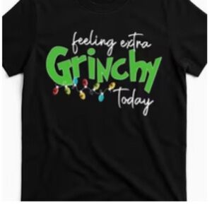 Black Grinchy Graphic T-Shirt